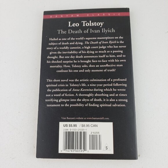 The Death of Ivan Ilyich Leo Tolstoy Book - Picture 2 of 2